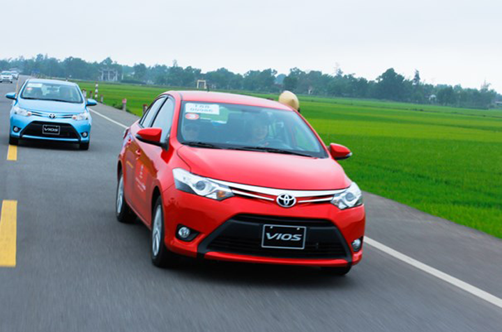 Thuê xe Toyota Vios TP. HCM đi Lái Thiêu